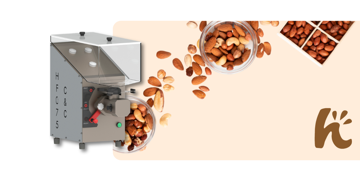 Máquina para hacer crema de Frutos Secos